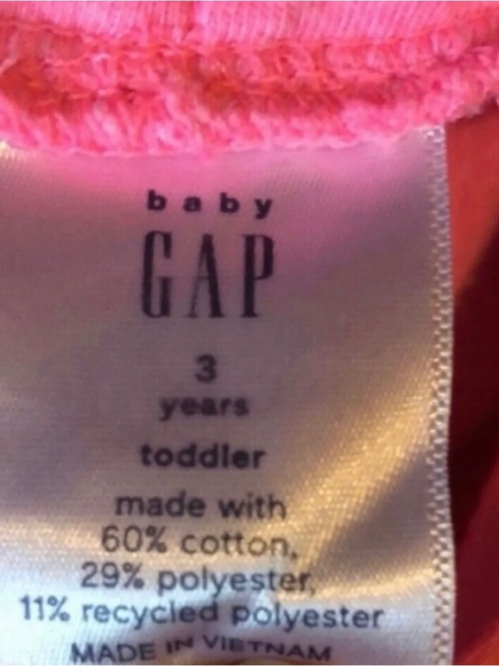 GAP comfortable pink